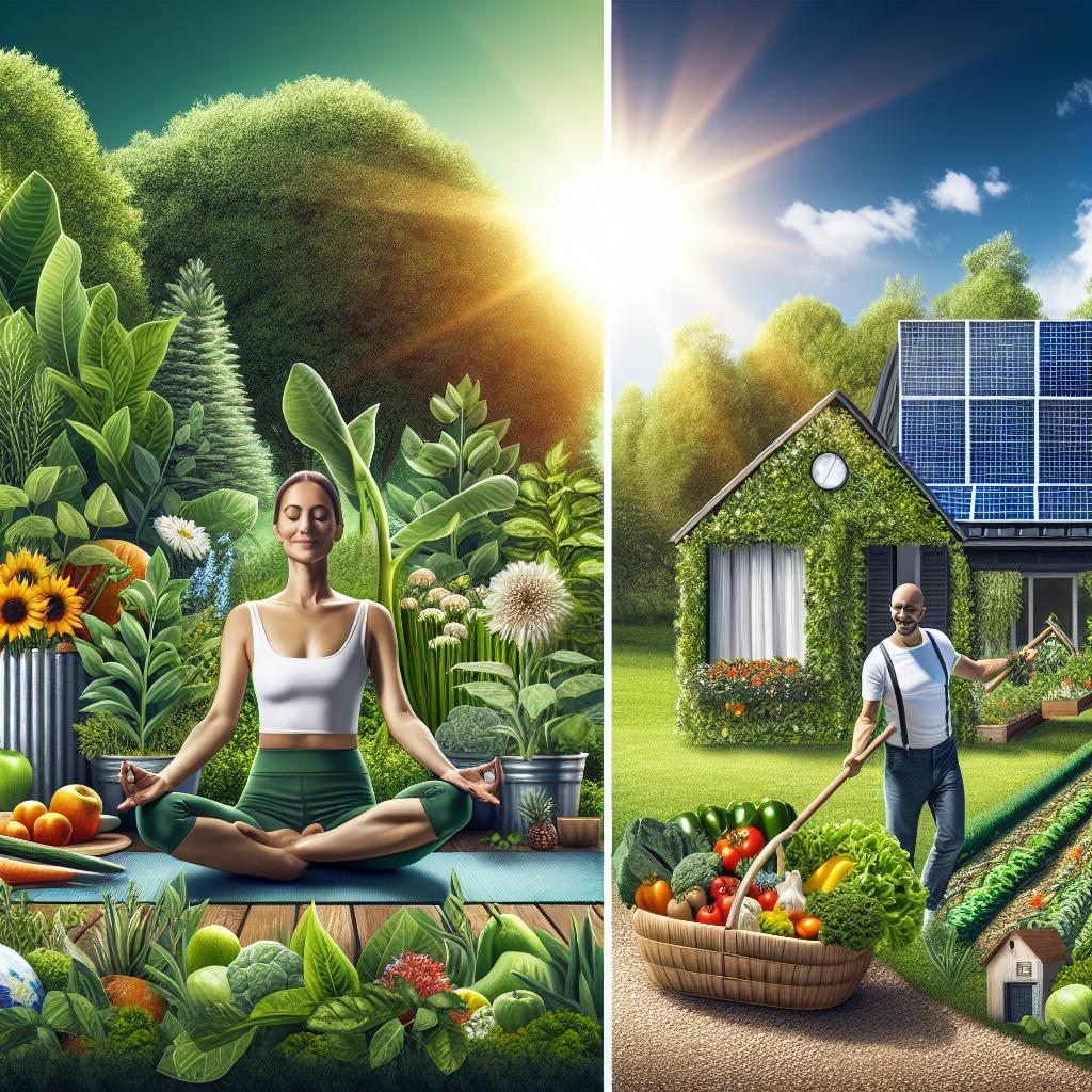 Green and Lean: The Healthy Spin on Eco-Living